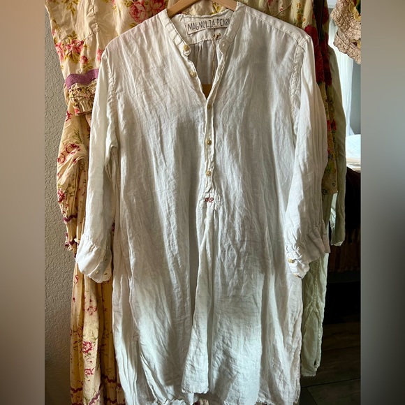 Magnolia Pearl Linen Dress - Picture 6 of 8